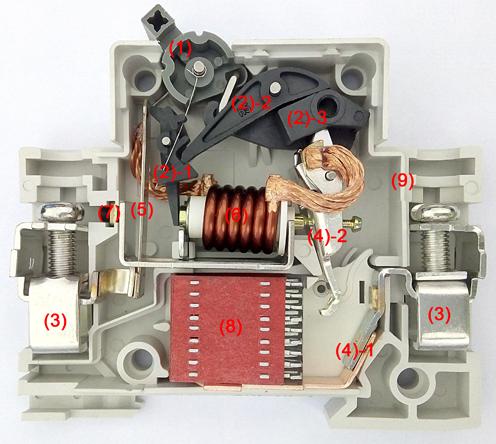 هيكل قاطع الدائرة المصغرة لشركة Wenzhou ZHECHI Electric Co.,Ltd