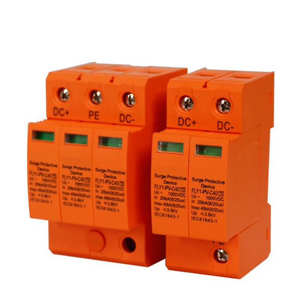 40KA DC Lightning Surge Protection PV صواعق